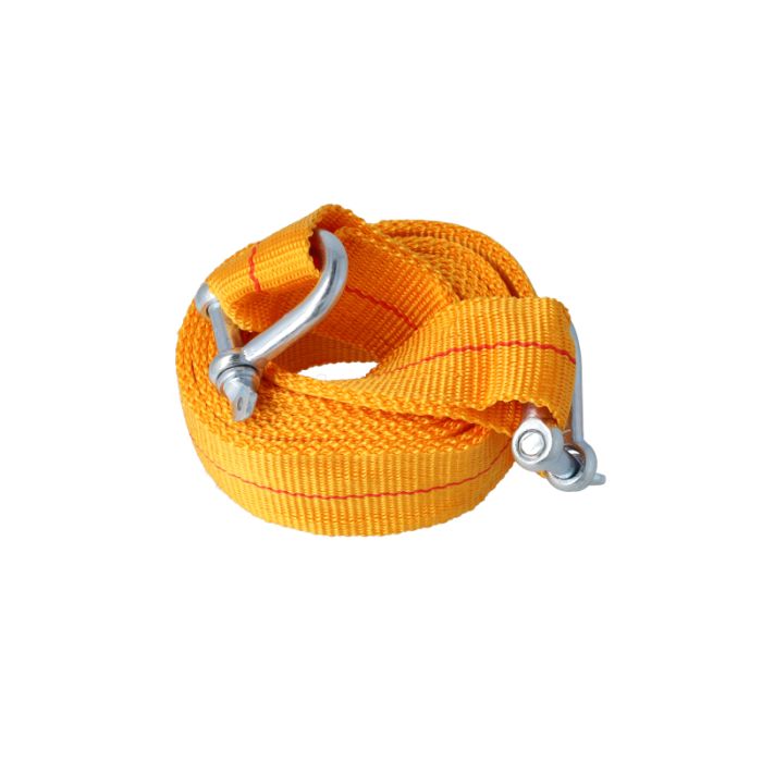 Autogear Shackle Tow Rope 4 Ton Yellow
