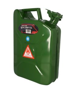METAL JERRY CAN GREEN 10L