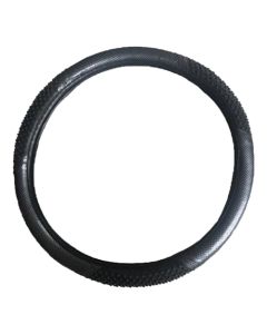 STEERING WHEEL COVER LARGE CARBON FIBRE