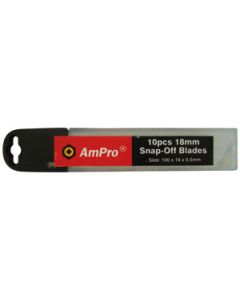 AMPRO Utility Knife Snap Off Blade