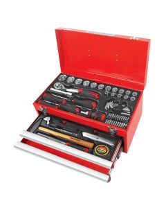 1/2" DR. 2-DRAWER CHEST TOOL SET (METRIC)