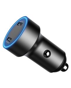 40W DOUBLE PD CAR CHARGER 12V