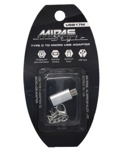 Midas-Style Type C To USB Adaptor 