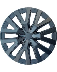 Autogear Wheel Cover Set 14 Inch - Matt - Black