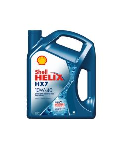 Shell Helix HX7 Semi-Synthetic Engine Oil 10W40 5 Litre