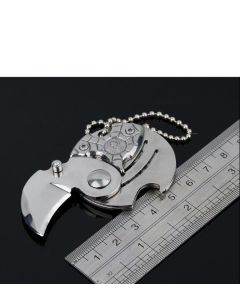 Autogear Coin Folding Pocket Knife Key Ring