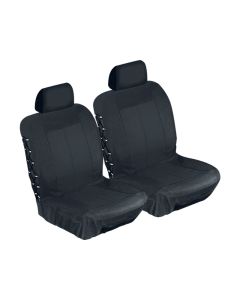 Midas Style 4X4 Safari II Seat Cover Set Front Black