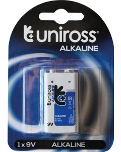 Uniross 9V Alkaline Battery