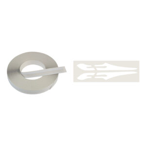 Autogear Twinstripe 3 x 1.5mm 10 White