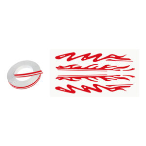 Autogear Twinstripe Red 8mm x 9.75m Double 1.5 x 3m