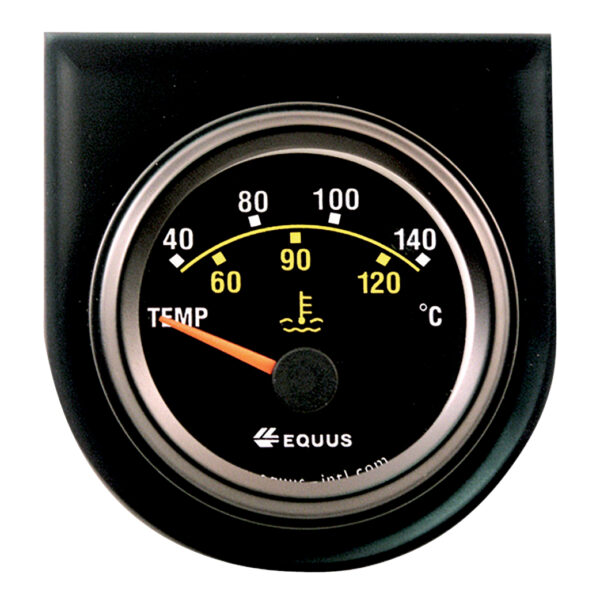 EQUUS 52mm Electrical Water Temprature Gauge (100-280℉ / 40-140℃) 90° Sweep
