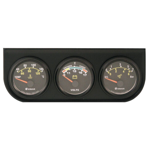 EQUUS Triple Gauge Electrical WT + OP + AMP 90° Sweep