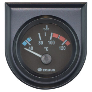 EQUUS 52mm Electrical Water Temprature Gauge (40-140℃), 90° Sweep