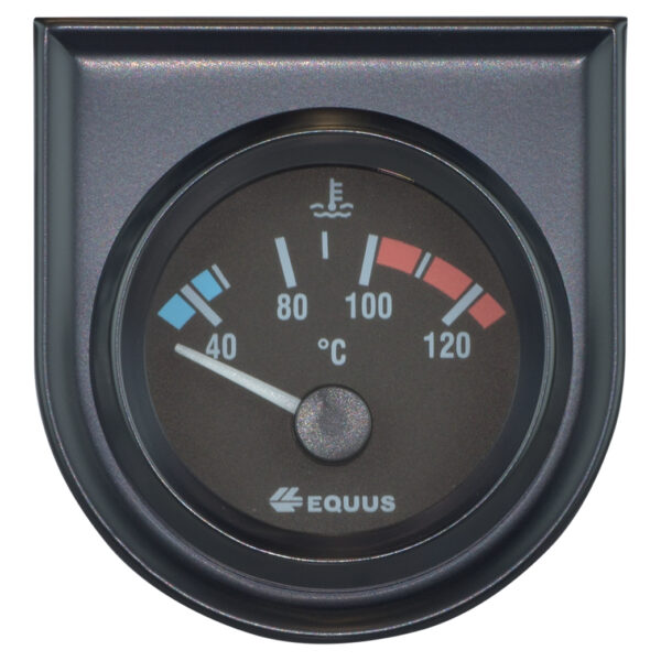 EQUUS 52mm Electrical Water Temprature Gauge (40-140℃), 90° Sweep