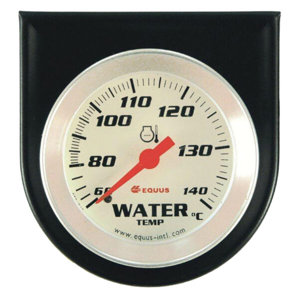 EQUUS 52mm White Mechanical Water Temprature Gauge (60-140℃) 270° Sweep