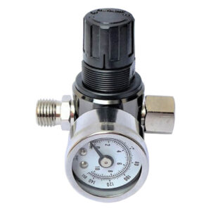 Ampro Air Regulator with Pressure Gauge and Diaph Control