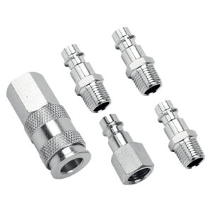 Ampro 5 Piece Air Coupler Set (German Type)