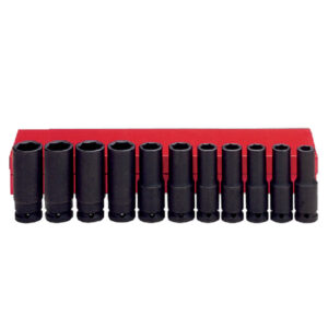 Ampro 11 Piece 1/2" Drive Deep Air Impact Socket Set