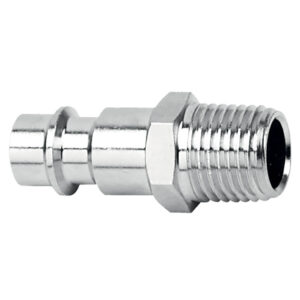 Ampro 1/4" Air Male Connector 2 Piece Set (German Type)