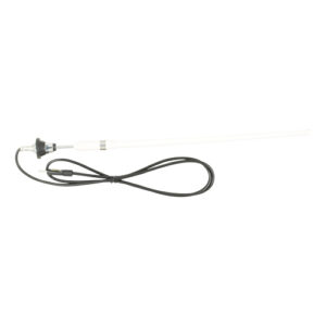 Autogear 12V White Rubber Aerial