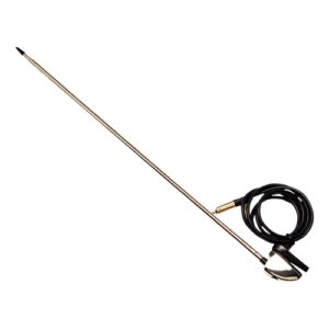 Autogear 12V Chrome Pillar Aerial