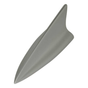 Autogear Imitation Shark Fin Streamline Aerial Silver