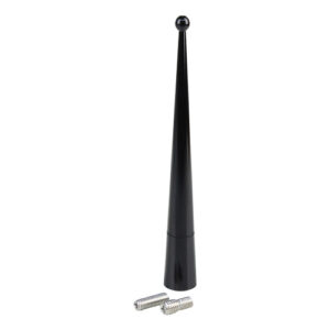 Autogear Aluminium Antenna 120mm Black
