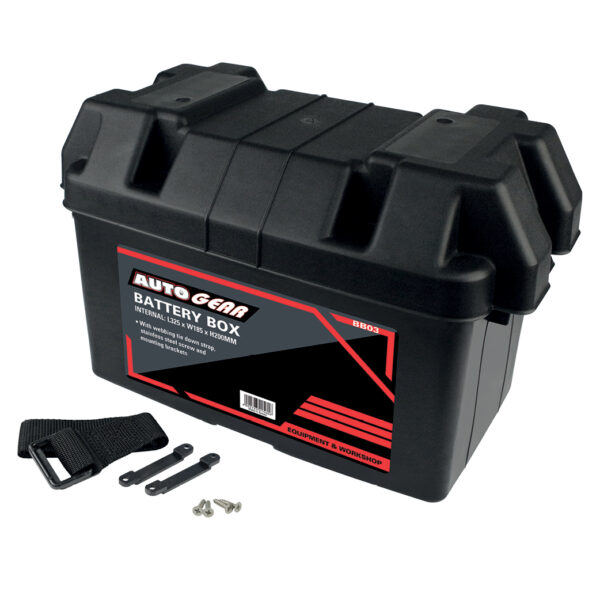 Autogear Battery Box 325 x185 x 200mm