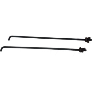 Autogear 2 Piece 6mm Battery J Bolts