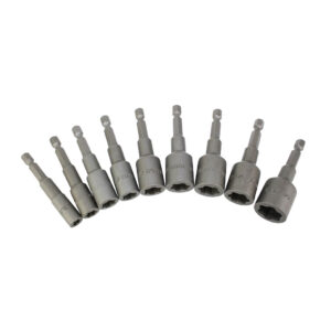 Autogear 9 Piece 1/4" Inch Drive Nut and Bolt Extractor Set