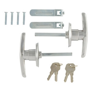 Autogear Canopy Lock 2 Piece T Handle with Keys