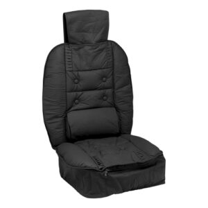 Autogear 1 Piece Delux Car Seat Cushion Black