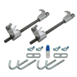 MidasPro Coil Spring Clamps with Safety Clips