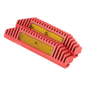 Autogear Door Guard Straight Red