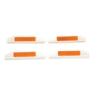 Autogear Door Guard Double White