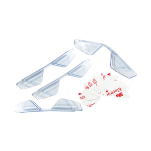 Autogear 4 Piece Car Door Corners - Transparent