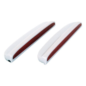Autogear - X 2 Piece Door Guard White