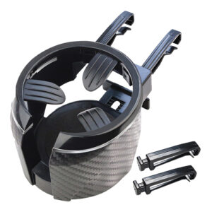 Autogear Carbon-Chrome Drink Holder
