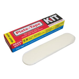 Red Tape Number Plate Double Sided Tape 3mm x 25mm x .05m