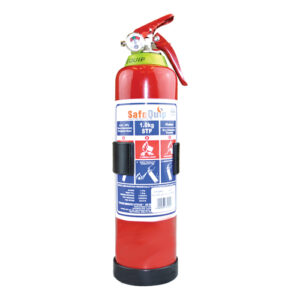 Safequip 1KG Fire Extinguisher with Plastic Bracket