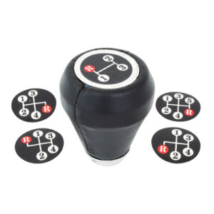 Autogear Gear Knob Black with Gear Variation Sticker