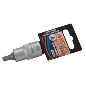MidasPro 6mm Hex Bit Socket Bit 55mm Long
