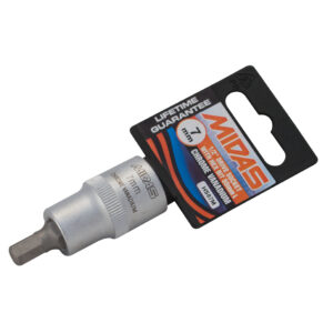 MidasPro 7mm Hex Bit Socket Bit 55mm Long