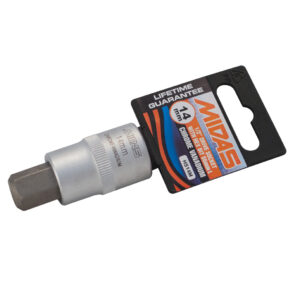 MidasPro 14mm Hex Bit Socket Bit 55mm Long