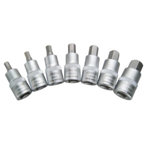 MidasPro 7 Piece Hex Socket Set 55mm H6/7/8/10/12/14/17