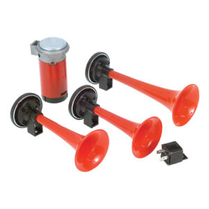 Autogear 12V Triple Air Horn with Relay