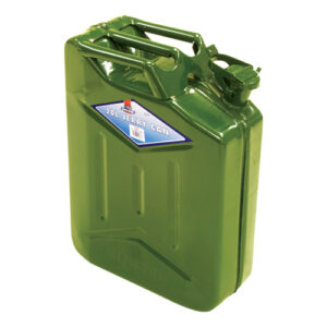 Autogear 20L Green Metal Jerry Can