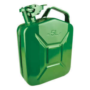Autogear 5L Green Metal Jerry Can