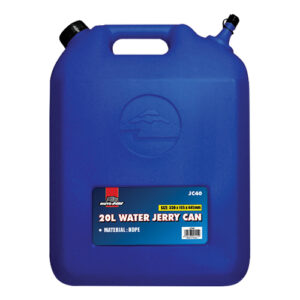 Autogear 20L Blue Plastic Jerry Can - Water