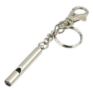 Autogear Whistle Key Ring with Snap Hook